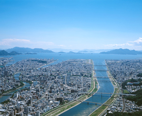 広域航空写真